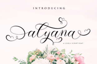 Alyana Script Font for Handmade & Printable Creations