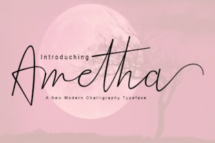 Ametha: A Light Handwritten Font for Thoughtful Editorial Design