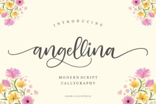 Angellina: A Handwritten Font That Feels Like a Thoughtful Pause