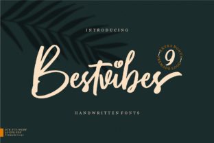 Bestvibes: A Handwritten Font That Lands With Authenticity
