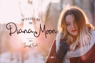 Diana Moon: A Modern Handwritten Font for Digital Branding
