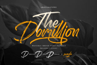 Domillion: A Bold, Urban Handwritten Font That Feels Real