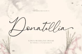 Donatellia: A Bold Handwritten Font That Feels Like Home