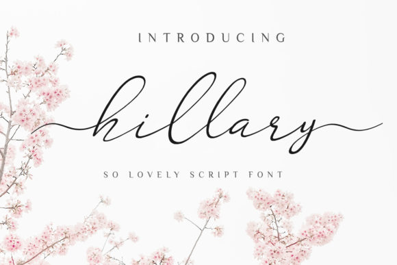 Hillary: A Warm, Organic Script Font for Digital Branding