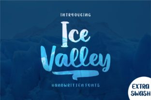 Ice Valley: A Fresh Handwritten Font for Editorial Design
