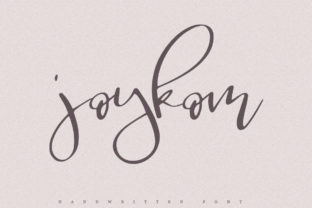 Joykom: A Handwritten Font That Elevates Digital Branding