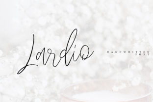 Lardio: A Handwritten Font That Earns Its Place in Real Campaigns