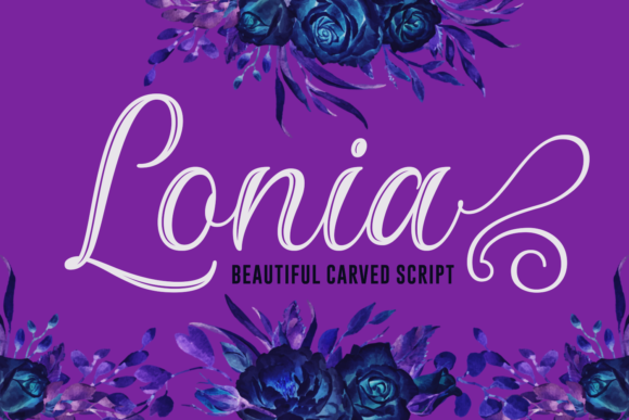 Lonia: A Handwritten Script Font That Commands Attention