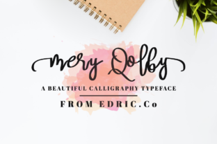 Mery Qolby: A Warm, Confident Script for Real Branding