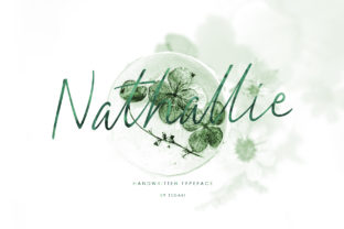 Nathallie: A Light Handwritten Font with Bold Digital Presence