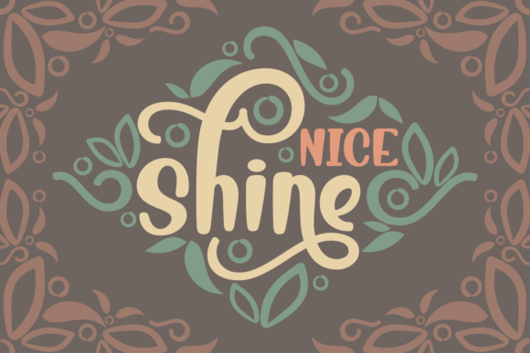 Nice Shine: A Handwritten Font That Builds Brand Trust