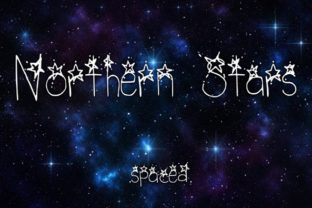 Northern Stars Spaced: A Light, Airy Script Font for Standout Branding