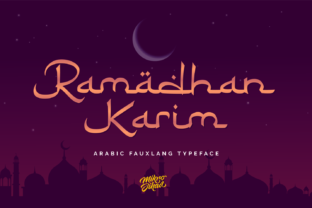 Ramadhan Karim: A Warm, Expressive Script Font for Meaningful Design
