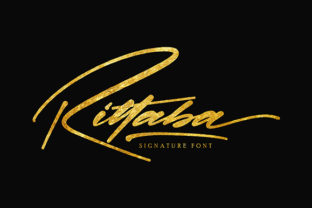 Rittaba Handwritten Font for Small Business Branding