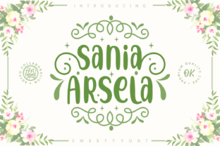Sania Arsela: A Whimsical Handwritten Font for Editorial Warmth