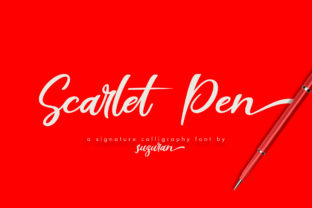 Scarlet Pen: A Thoughtful Script Font for Editorial Warmth
