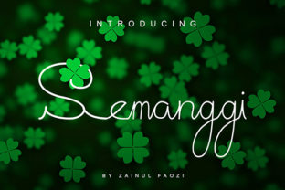 Semanggi: A Charming Handwritten Font for Digital Branding