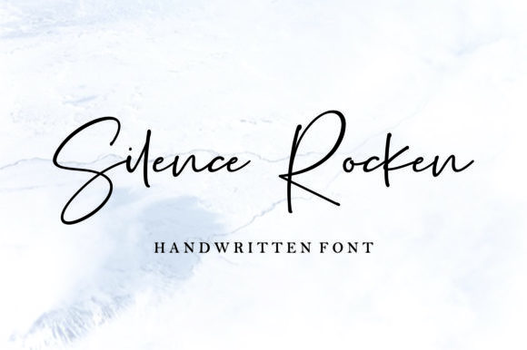 Silence Rocken: A Handwritten Font That Feels Human, Not Heavy