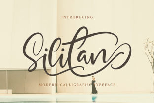Silitan: A Refined Script Font for Elegant Branding