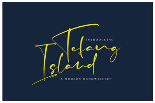Tefang Island: A Handwritten Font That Elevates Real Small Business Branding