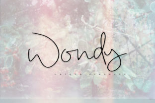 Wondy: A Handwritten Font That Builds Brand Warmth